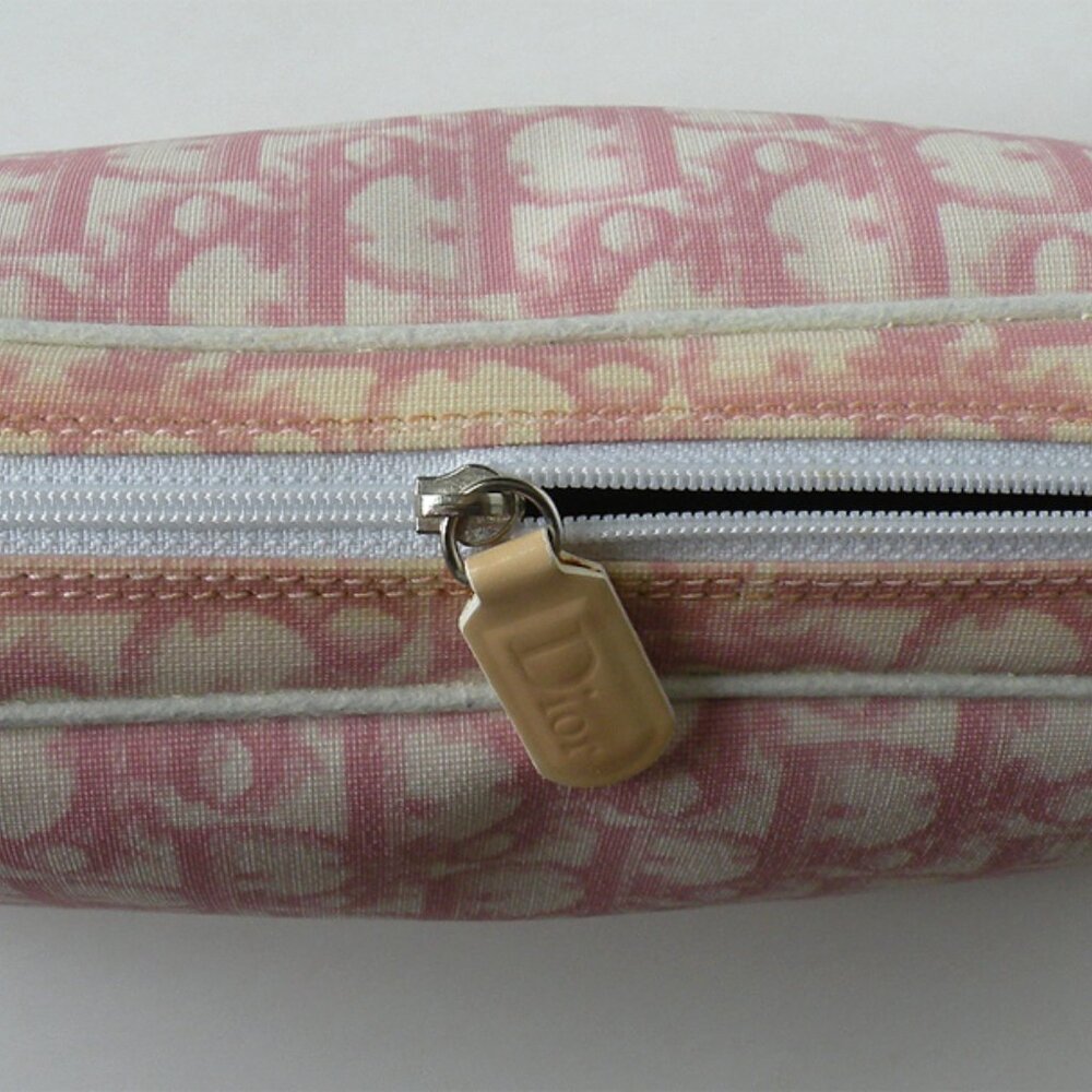 Vintage Christian Dior Pink Trotter No.1 Pouch Pre-Owned in Good Condition - Picture 10 of 10